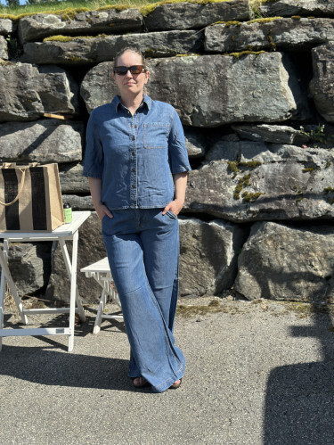 Milo Pants Medium Blue Denim