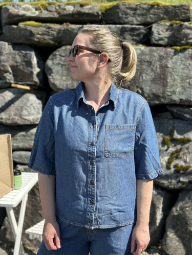 Milo Shirt Medium Blue Denim