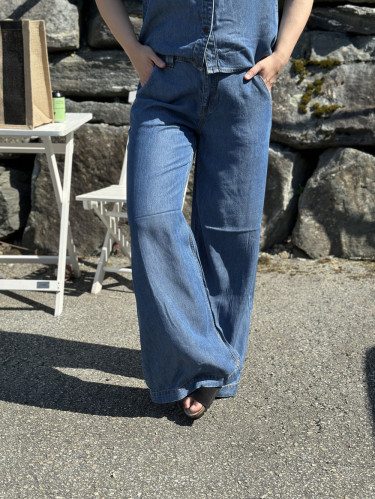 Milo Pants Medium Blue Denim