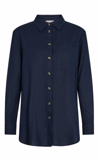 Lava Shirt Simple Navy Blazer