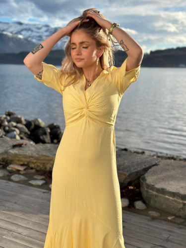 Paloma Dress Light Yellow