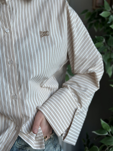 Atari Shirt Oat Stripe