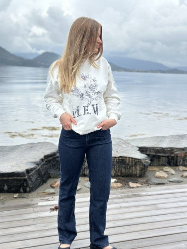 Isa 139 high straight dark blue unwashed