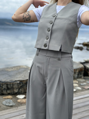 Disa vest moon mist