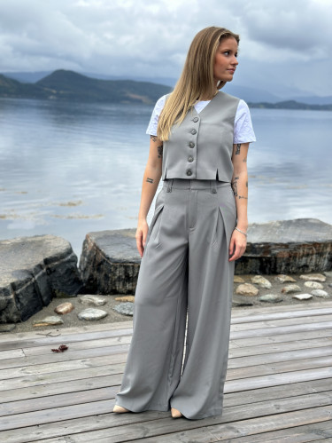 Disa high wide pants moon mist