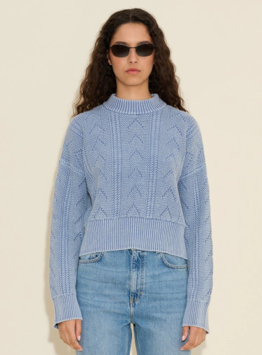 Serena Knit Sweater Lt. Blue