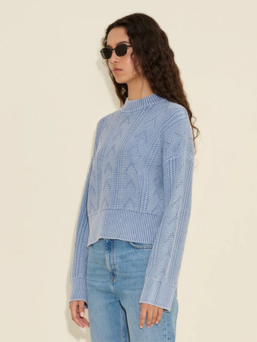 Serena Knit Sweater Lt. Blue