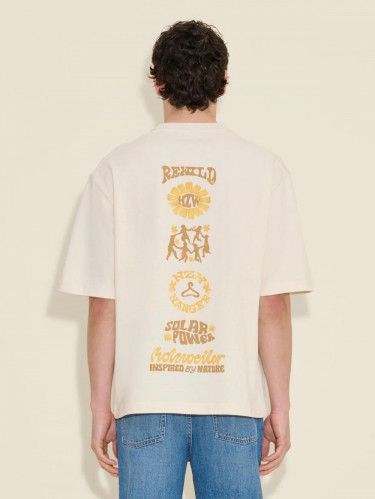 Ranger Logos Tee Ecru