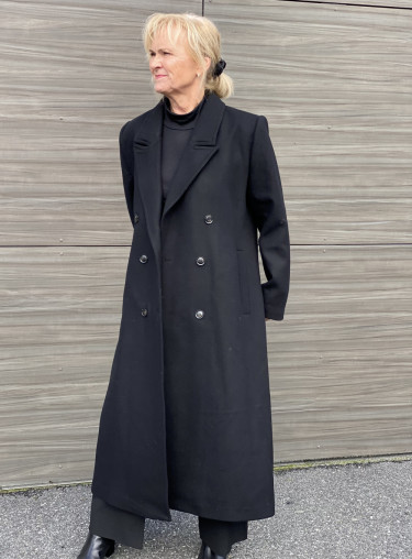 Malene Coat Black