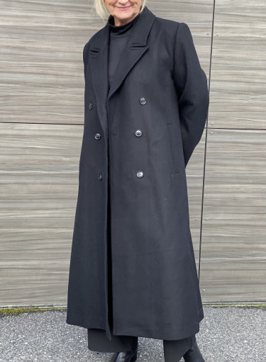 Malene Coat Black