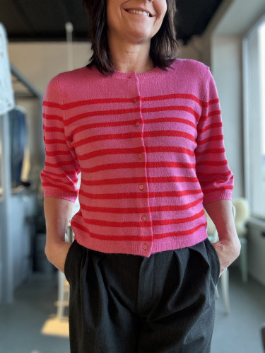 Viola SS Cardigan Wild Orchid