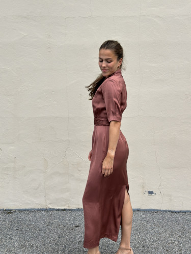 Beronia Dress Terracotta