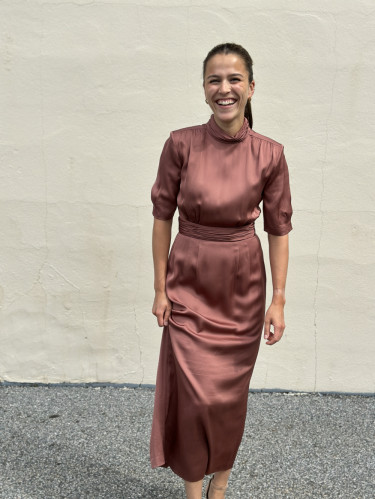 Beronia Dress Terracotta