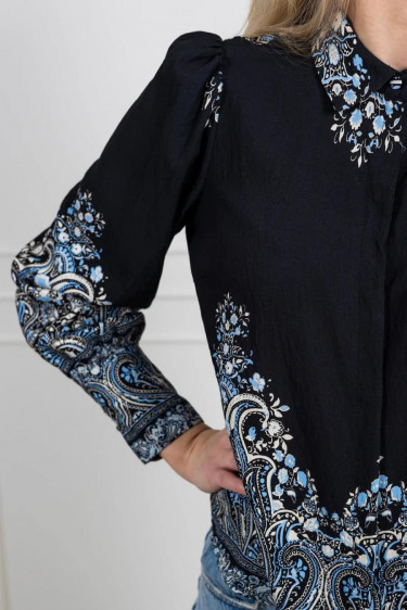 Birma LS Shirt AOP Birma Print