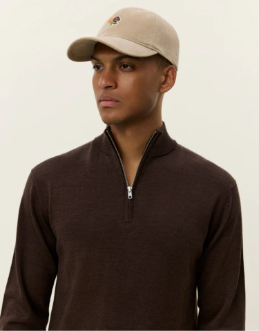 Greyson Half Zip Merino Knit Delicioso