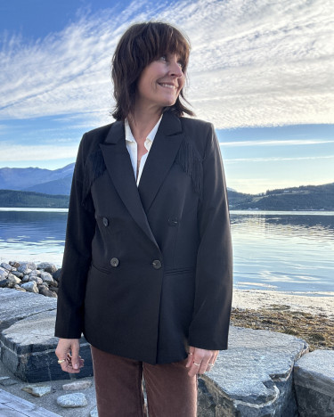 Carin Blazer Black