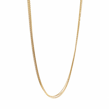 I Know Necklace Gold Tone Damli