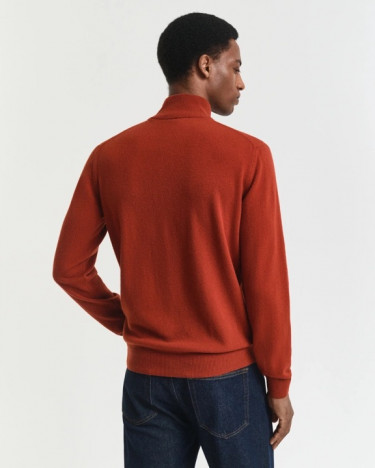 CTN/WO Half Zip Modern Rust