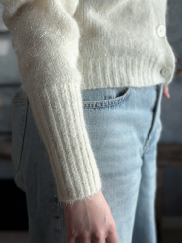 Leonie RWS Alabaster Cardigan