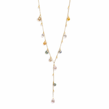 Love Song Necklace Gold Tone Damli