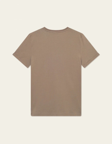 Norregaard Contrast T-Shirt Teak Brown