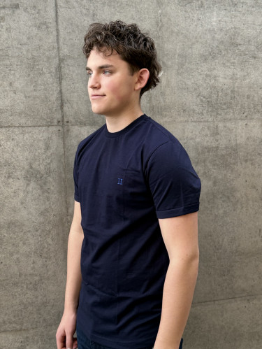 Norregaard Contrast T-Shirt dark navy blue