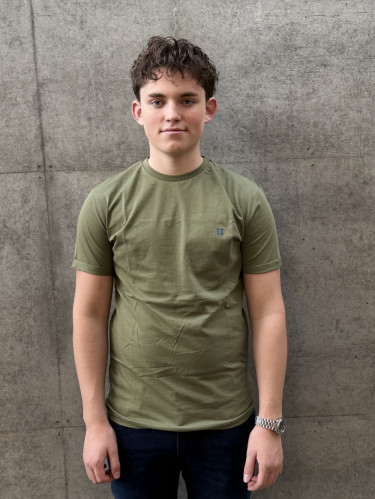 Norregaard Contrast T-Shirt olivine green