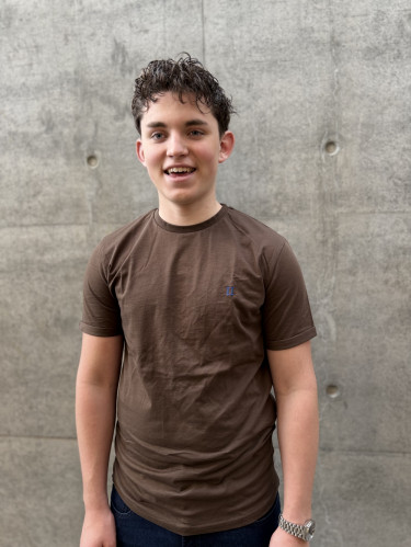 Norregaard Contrast T-Shirt slate brown