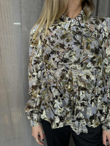 Organza Blouse October Field