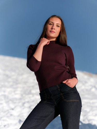Calliste top Burgundy 