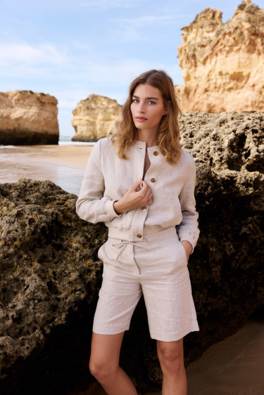 Elba Jacket Eggshell