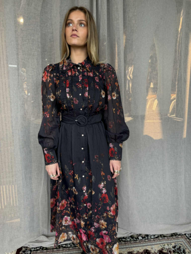 Romantica Dress Black