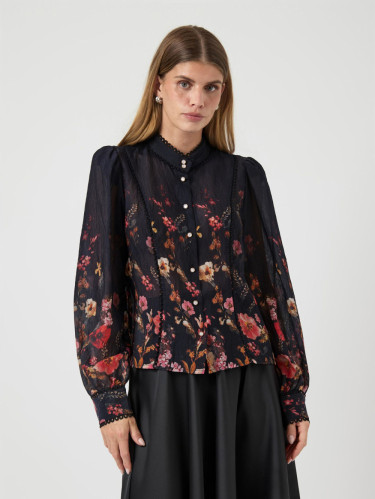 Romantica Shirt Black