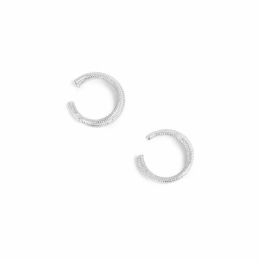 Save Me Earcuffs Silver Tone Damli