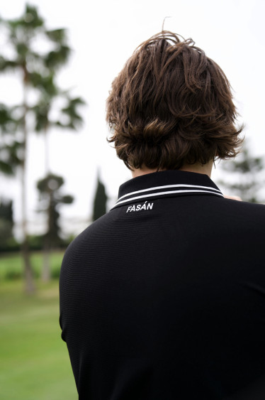 Sporty Pique Black