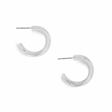 Sweet Fever Earrings Silver Tone Damli