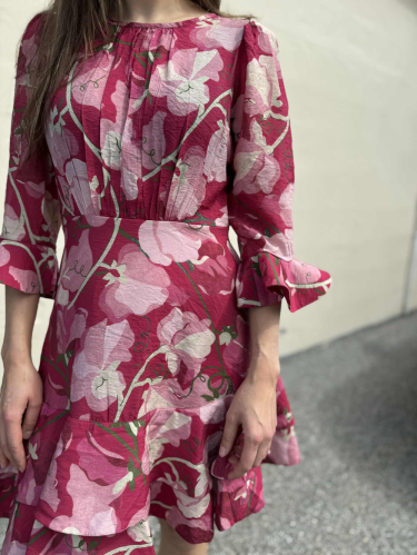 Viscose Mini Dress Amour