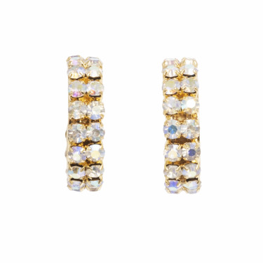 Young & Foolish Earrings Gold Tone Damli