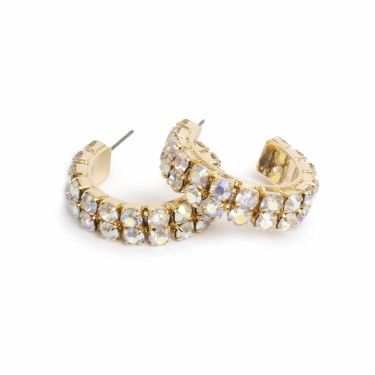 Young & Foolish Earrings Gold Tone Damli