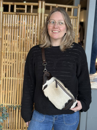 Jia Bumbag Brown/White