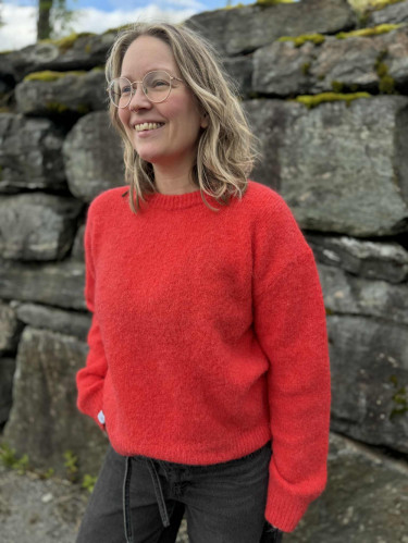 Astrid RN Sweater Poppy Red