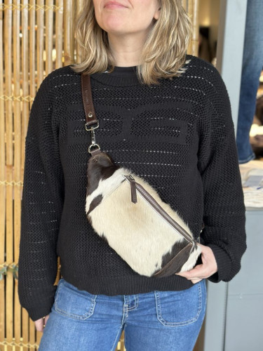Jia Bumbag Brown/White