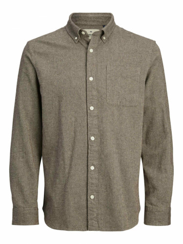 Blubrook Twill Shirt Malt Ball