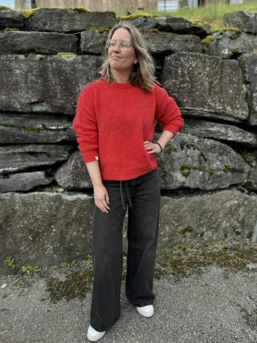 Astrid RN Sweater Poppy Red