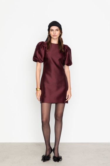 Marie Dress Bordeux