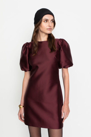 Marie Dress Bordeux