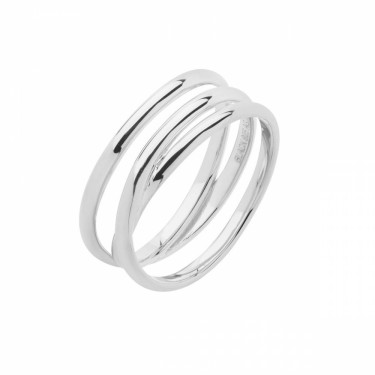Emilie Wrap Ring Silver