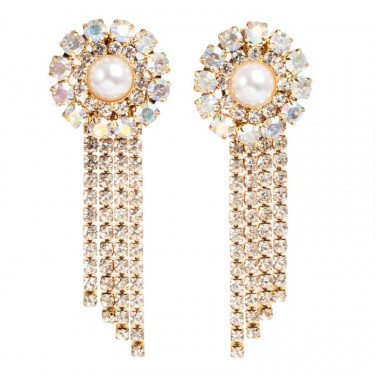 Imagine Earrings Gold Tone Damli