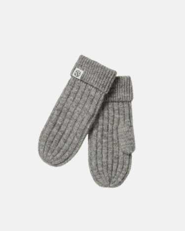 Hope Icon Mittens Medium Grey Melange