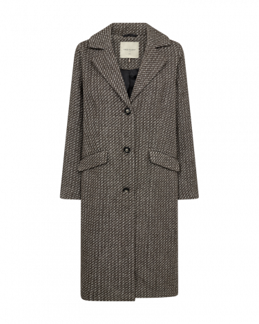 Nadim Long Jacket Morel w Moonbeam